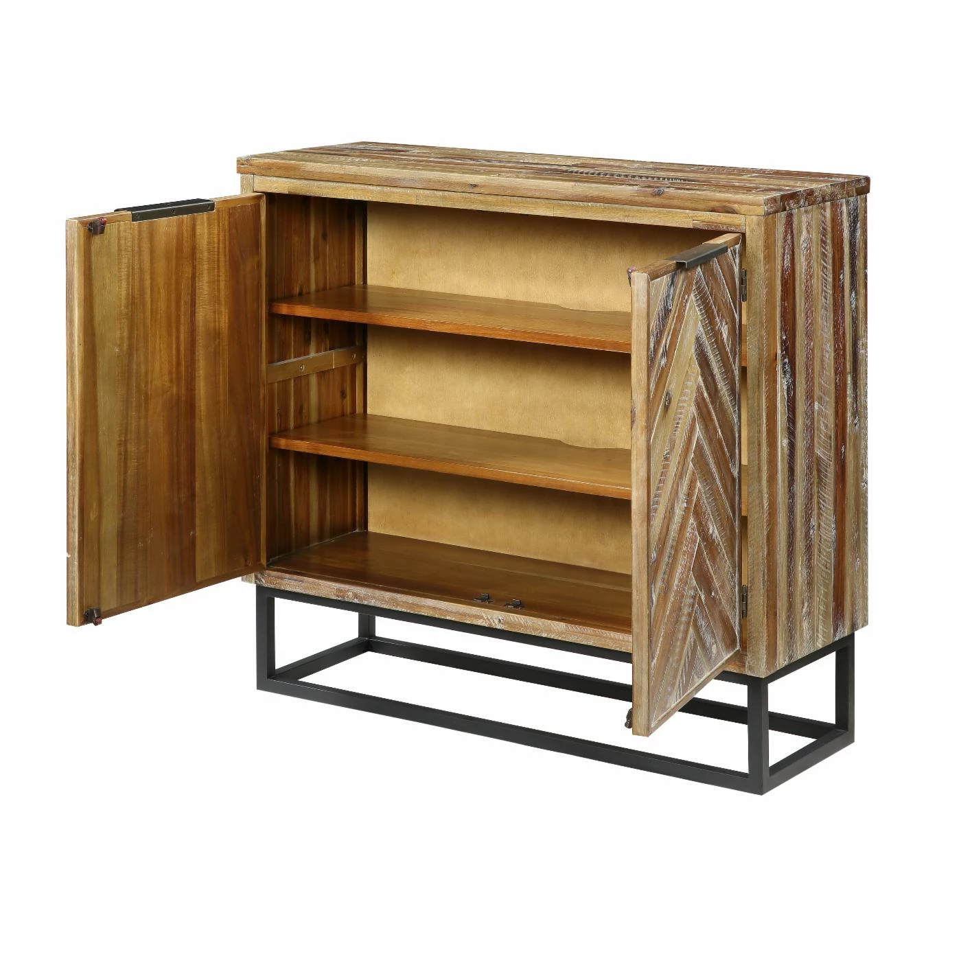 Promo 🔥 Fully Assembled Accent Cabinets & Decorative Chests Coast To Coast Imports Vail 2 Door Accent Cabinet ✨ - Image 4