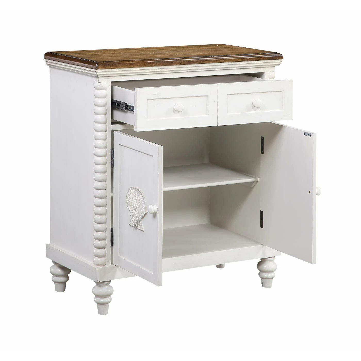 Best deal ๐ Some Assembly Required Accent Cabinets & Decorative Chests Coast To Coast Imports Ocean Treasures 1 Drawer/2 Door Accent Cabinet โค๏ธ - Image 4