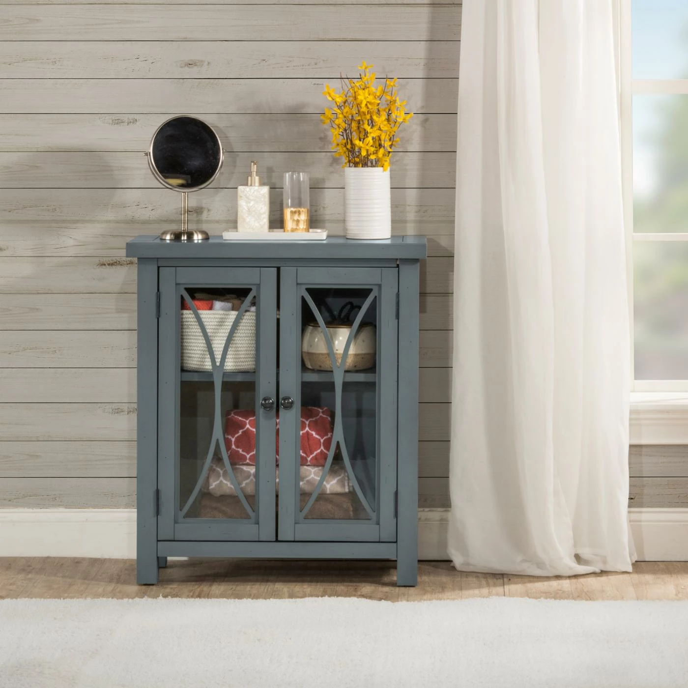 Best Pirce ๐ Fully Assembled Accent Cabinets & Decorative Chests Hillsdale Bayside Two Door Cabinet ๐ - Image 4