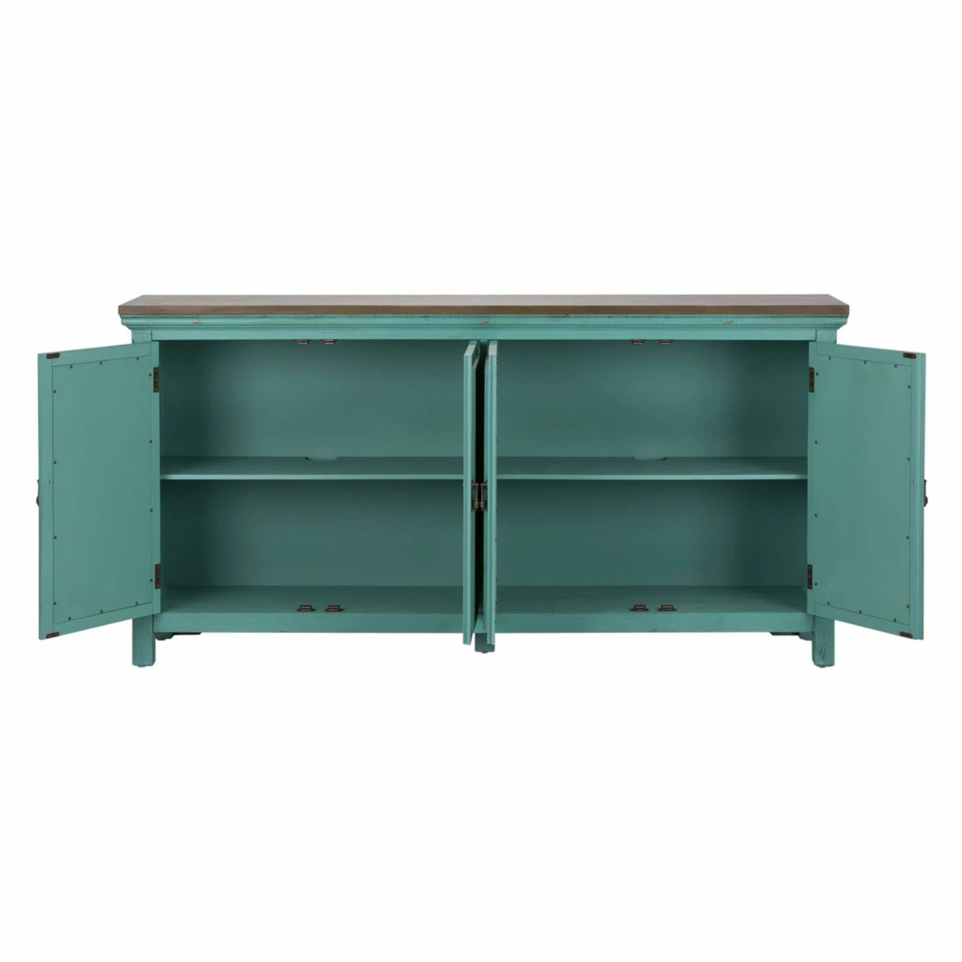 Coupon 𧨠Fully Assembled Accent Cabinets & Decorative Chests Liberty Furniture Industries Kensington 4 Door Accent Cabinet βοΈ - Image 4