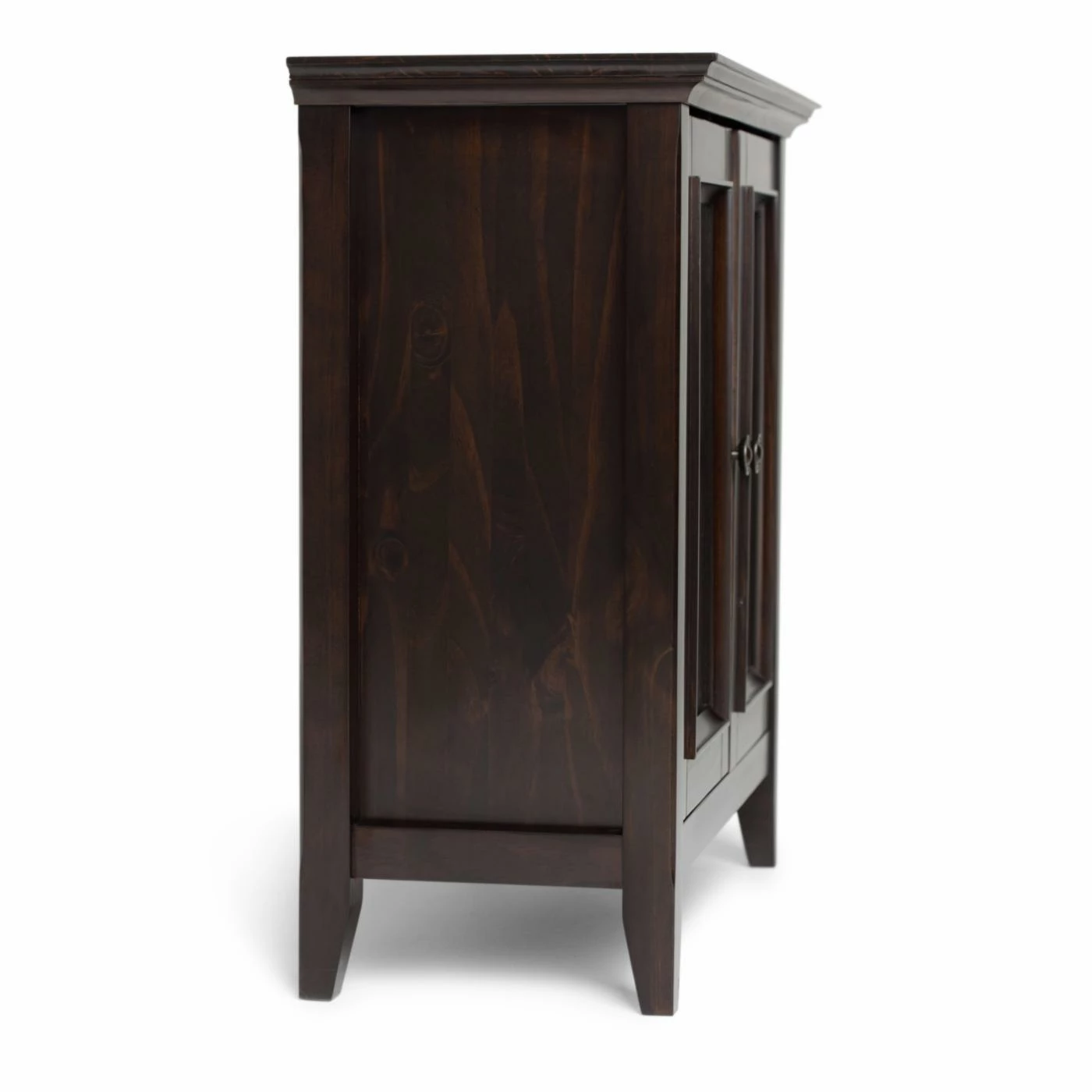 Cheapest 👍 Brooklyn & Max Assembly Required Accent Cabinets & Decorative Chests Brooklyn + Max Washington Pine Wood 2 Door Storage Cabinet 😀 - Image 4