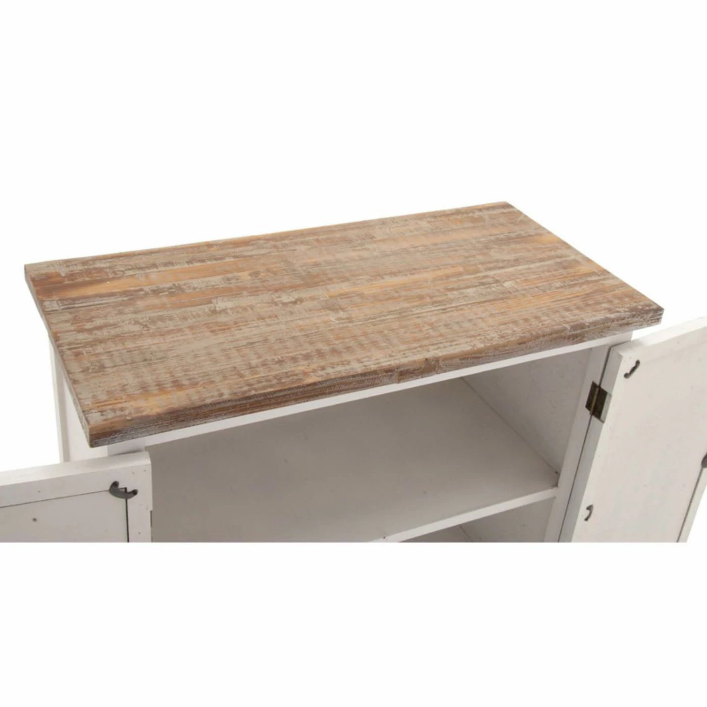 Budget β Assembly Required Accent Cabinets & Decorative Chests DecMode Wood Cabinet - White π - Image 4