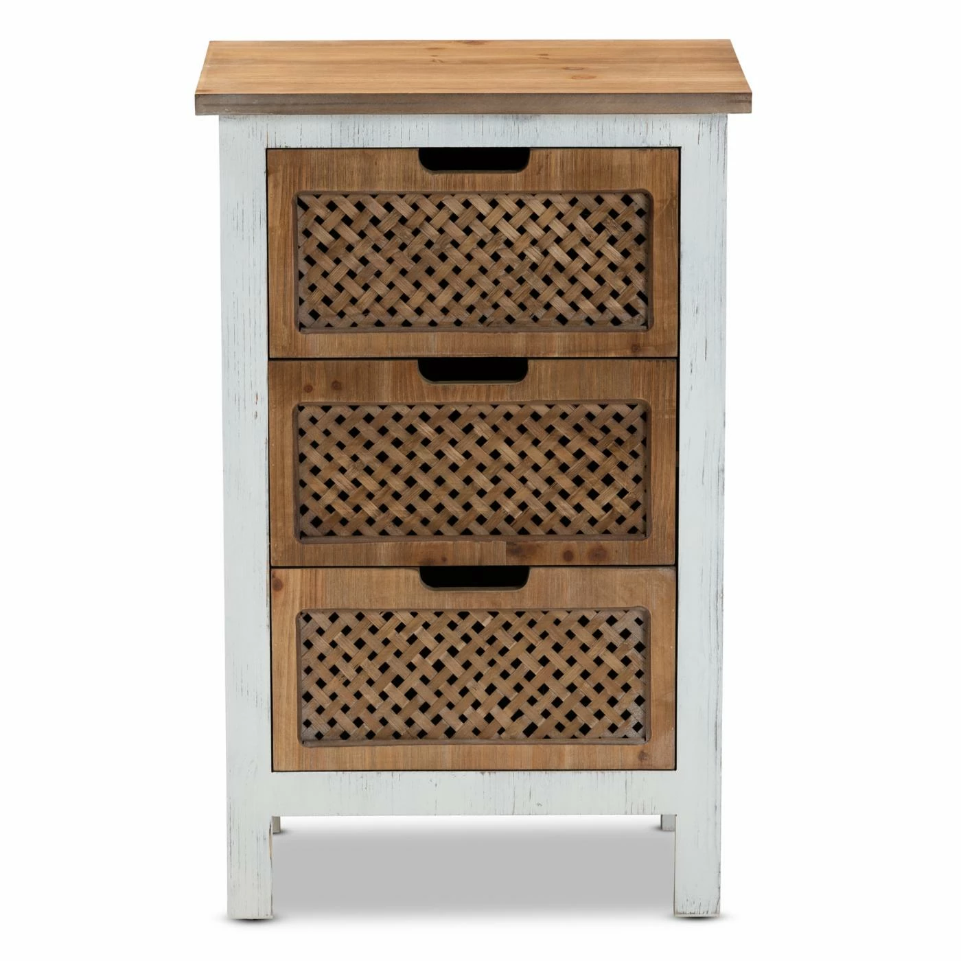 New β€οΈ Baxon Studio Fully Assembled Accent Cabinets & Decorative Chests Baxton Studio Vincent Storage Cabinet π - Image 4