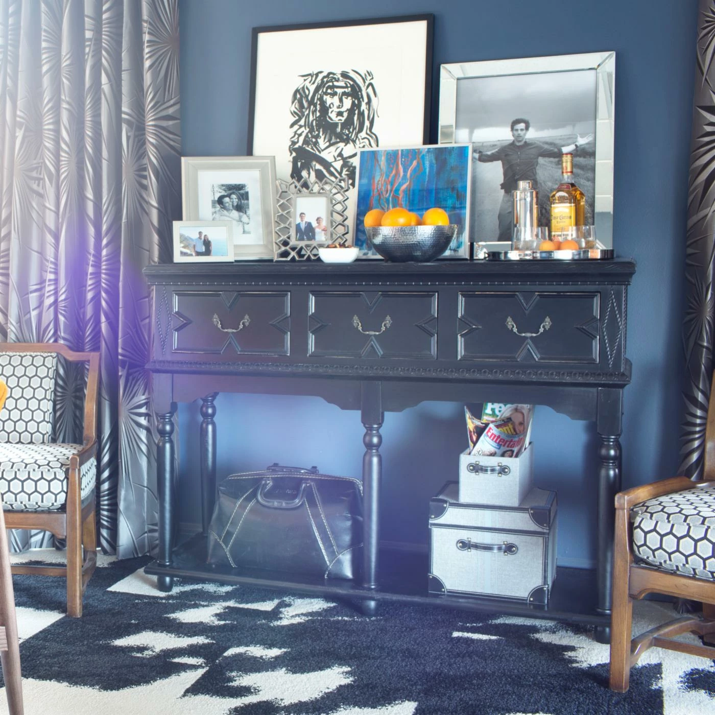 New ๐ Wayborn Wood Accent Cabinets & Decorative Chests Biglot Console Buffet Table ๐ฏ - Image 6