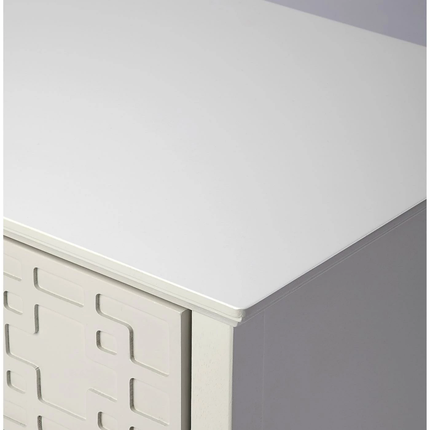 Best deal 🎁 Fully Assembled Accent Cabinets & Decorative Chests Butler Specialty Kinsley Glossy White 3-Drawer Accent Chest 👍 - Image 7