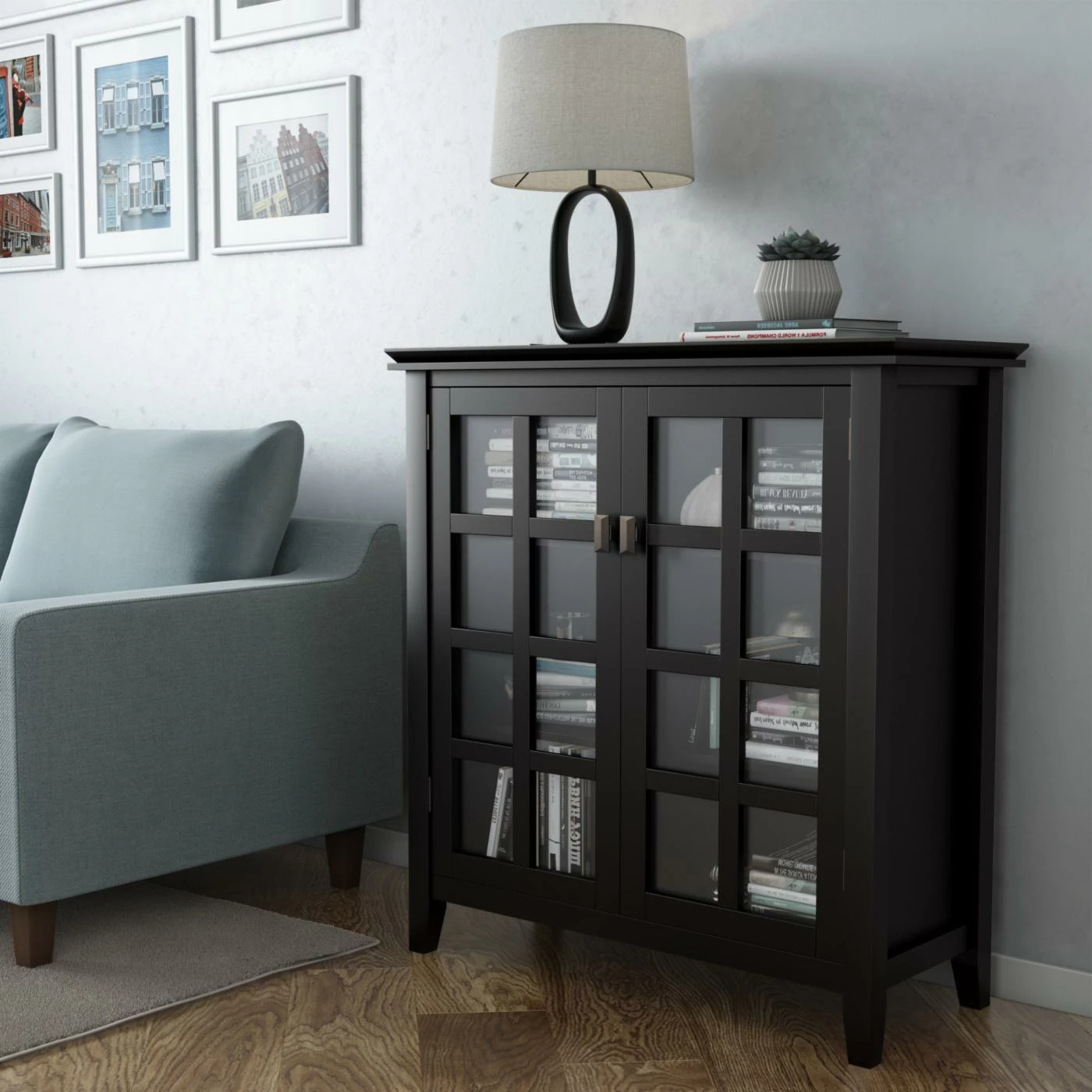 Wholesale โญ Brooklyn & Max Fully Assembled Accent Cabinets & Decorative Chests Brooklyn + Max Holden Wood 38 In. Wide Contemporary Medium Storage Cabinet ๐ฅ - Image 6