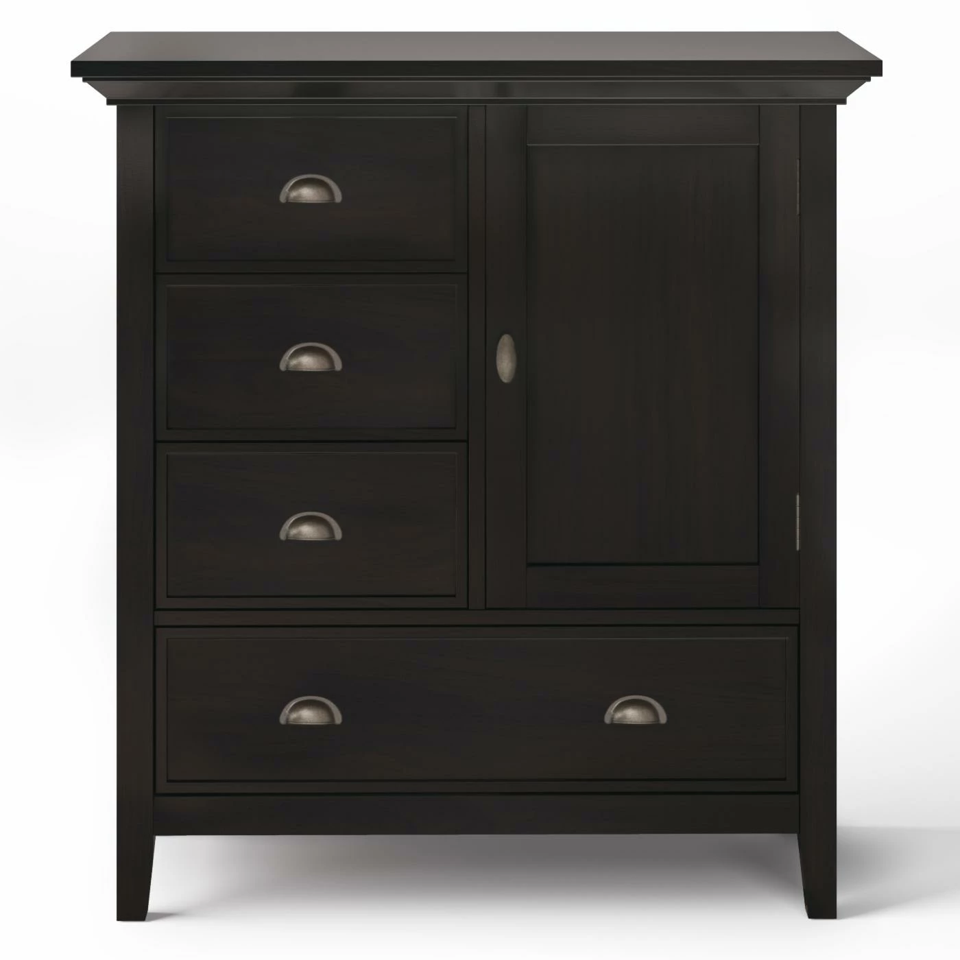 Brand new ๐ Brooklyn & Max Wood Accent Cabinets & Decorative Chests Brooklyn & Max Stanwick 4 Drawer 1 Door Accent Cabinet ๐ - Image 7