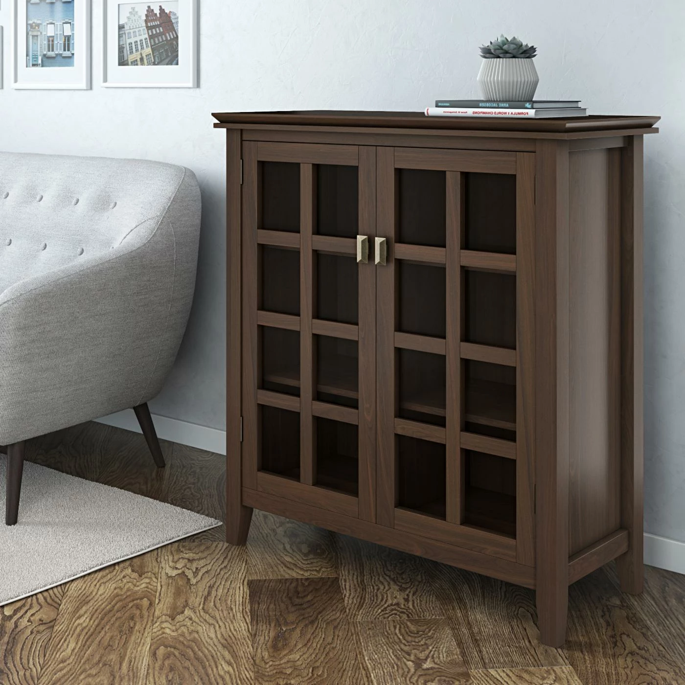 Wholesale โญ Brooklyn & Max Fully Assembled Accent Cabinets & Decorative Chests Brooklyn + Max Holden Wood 38 In. Wide Contemporary Medium Storage Cabinet ๐ฅ - Image 7