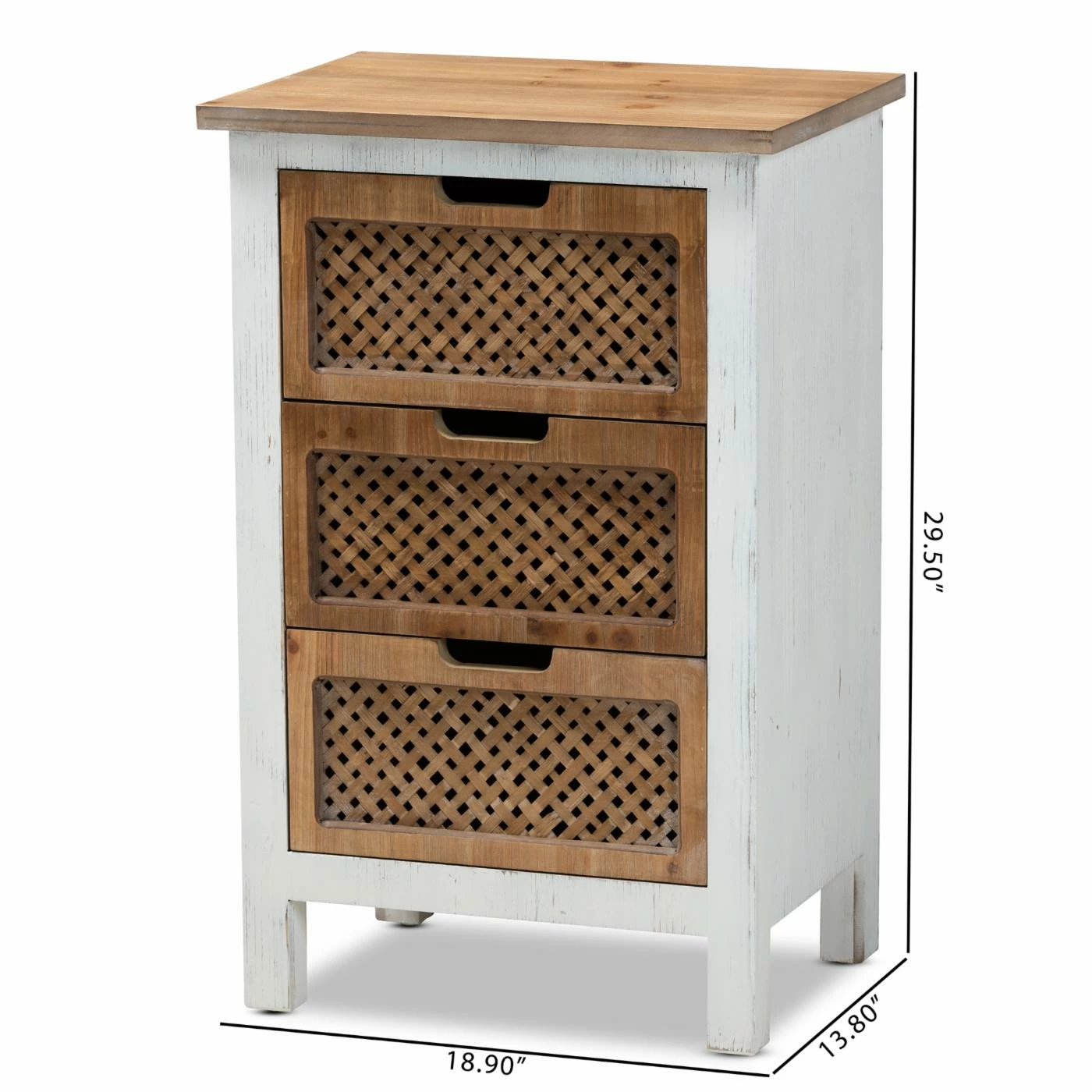 New β€οΈ Baxon Studio Fully Assembled Accent Cabinets & Decorative Chests Baxton Studio Vincent Storage Cabinet π - Image 8