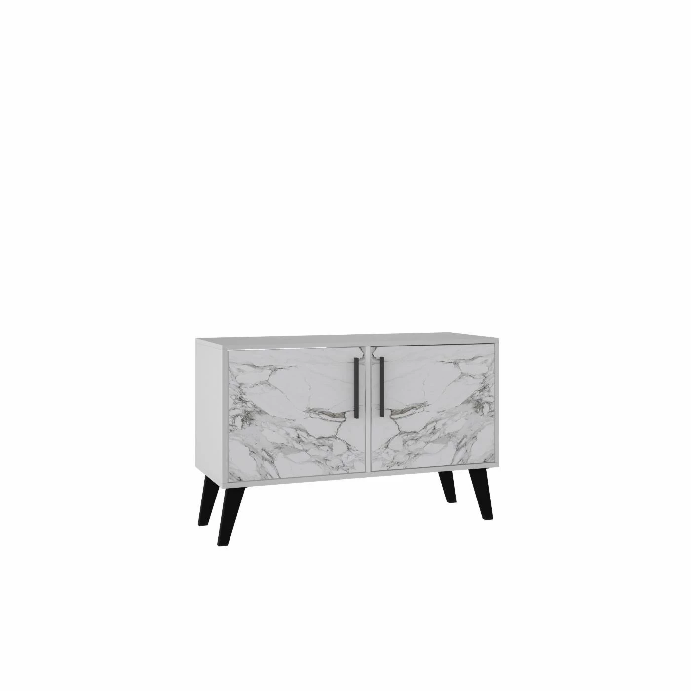Coupon ๐ Assembly Required Accent Cabinets & Decorative Chests Manhattan Comfort Amsterdam Mid-Century/Modern Marbled 2 Door Accent Chest ๐ - Image 10