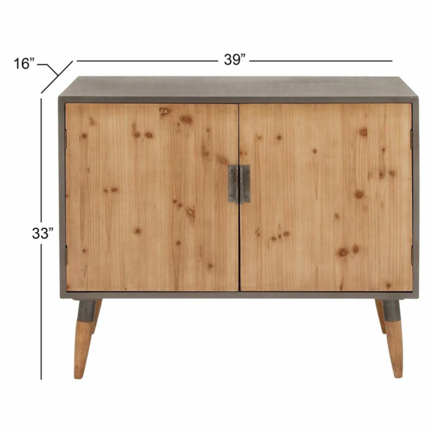 Cheapest π₯° Assembly Required Accent Cabinets & Decorative Chests DecMode Two-Tone Wooden Cabinet βοΈ - Image 5
