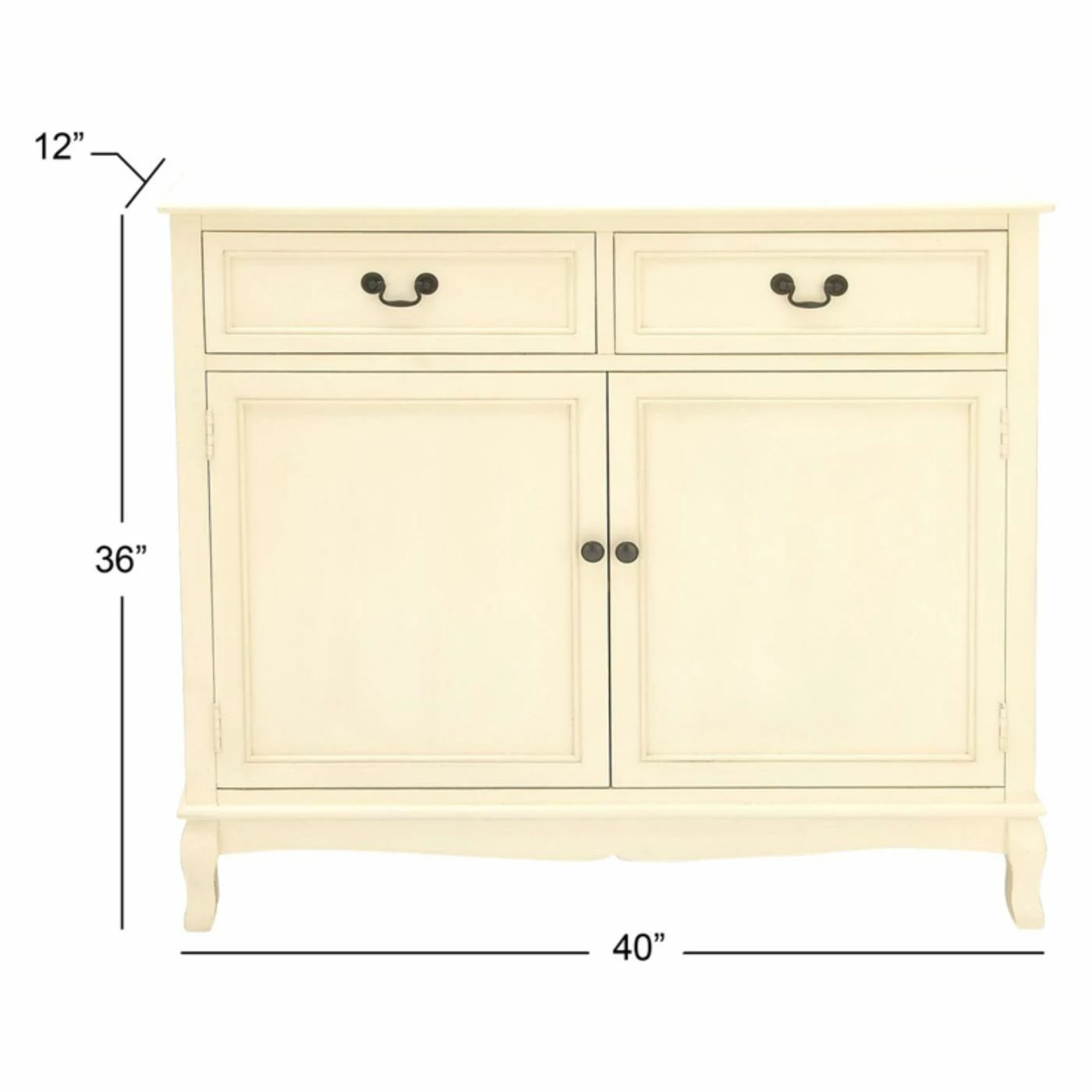 Deals β¨ Fully Assembled Accent Cabinets & Decorative Chests DecMode Wooden Storage Cabinet π― - Image 5