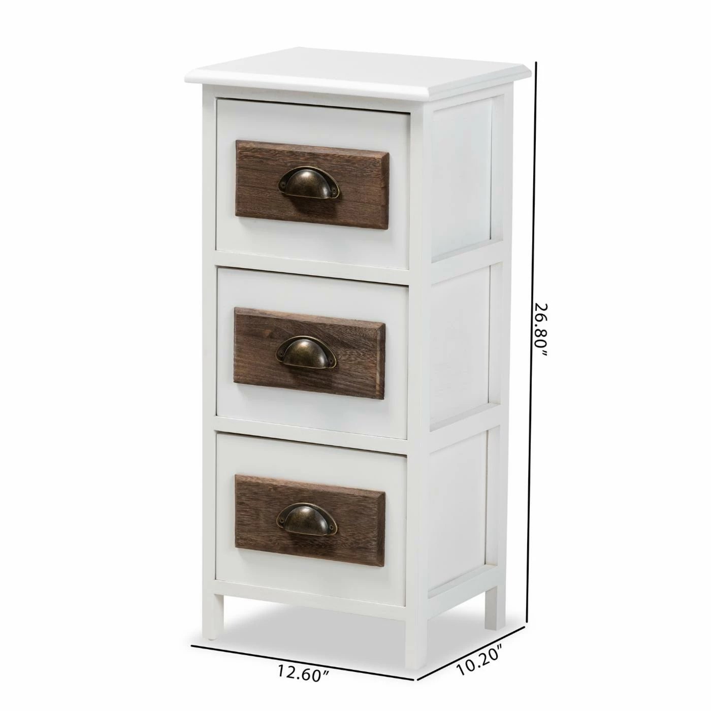 Best deal 😀 Baxon Studio Fully Assembled Accent Cabinets & Decorative Chests Baxton Studio Fanning Accent Cabinet 👍 - Image 8