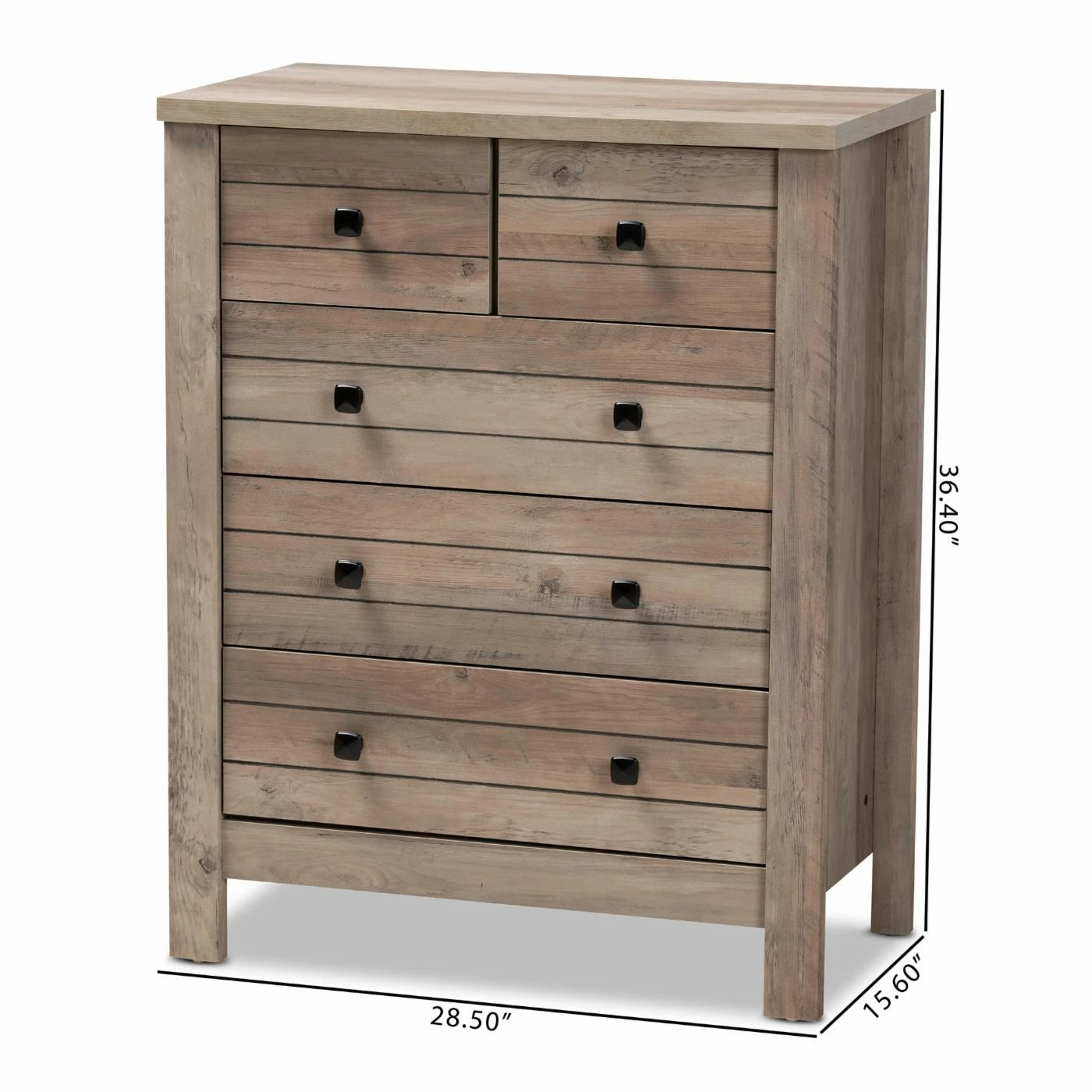 Flash Sale β Baxon Studio Assembly Required Accent Cabinets & Decorative Chests Baxton Studio Derek Chest π - Image 8