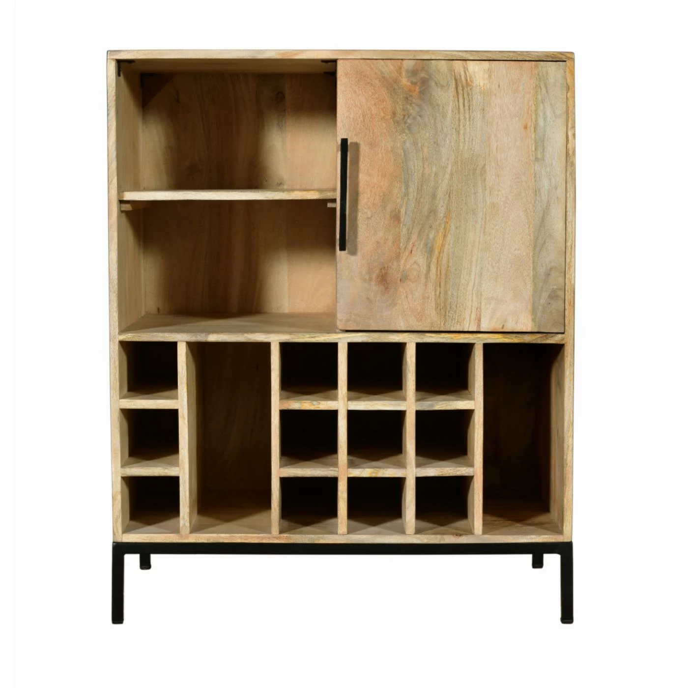 Cheap ๐ Fully Assembled Accent Cabinets & Decorative Chests Coast To Coast Imports Winston 1 Door Wine Cabinet โญ - Image 3