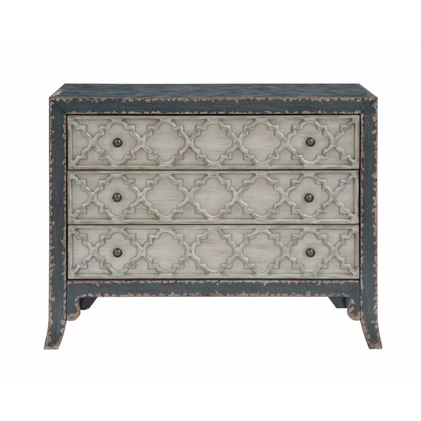 Outlet ๐ Fully Assembled Accent Cabinets & Decorative Chests Coast To Coast Imports Jacoby 3 Drawer Accent Chest ๐ - Image 3