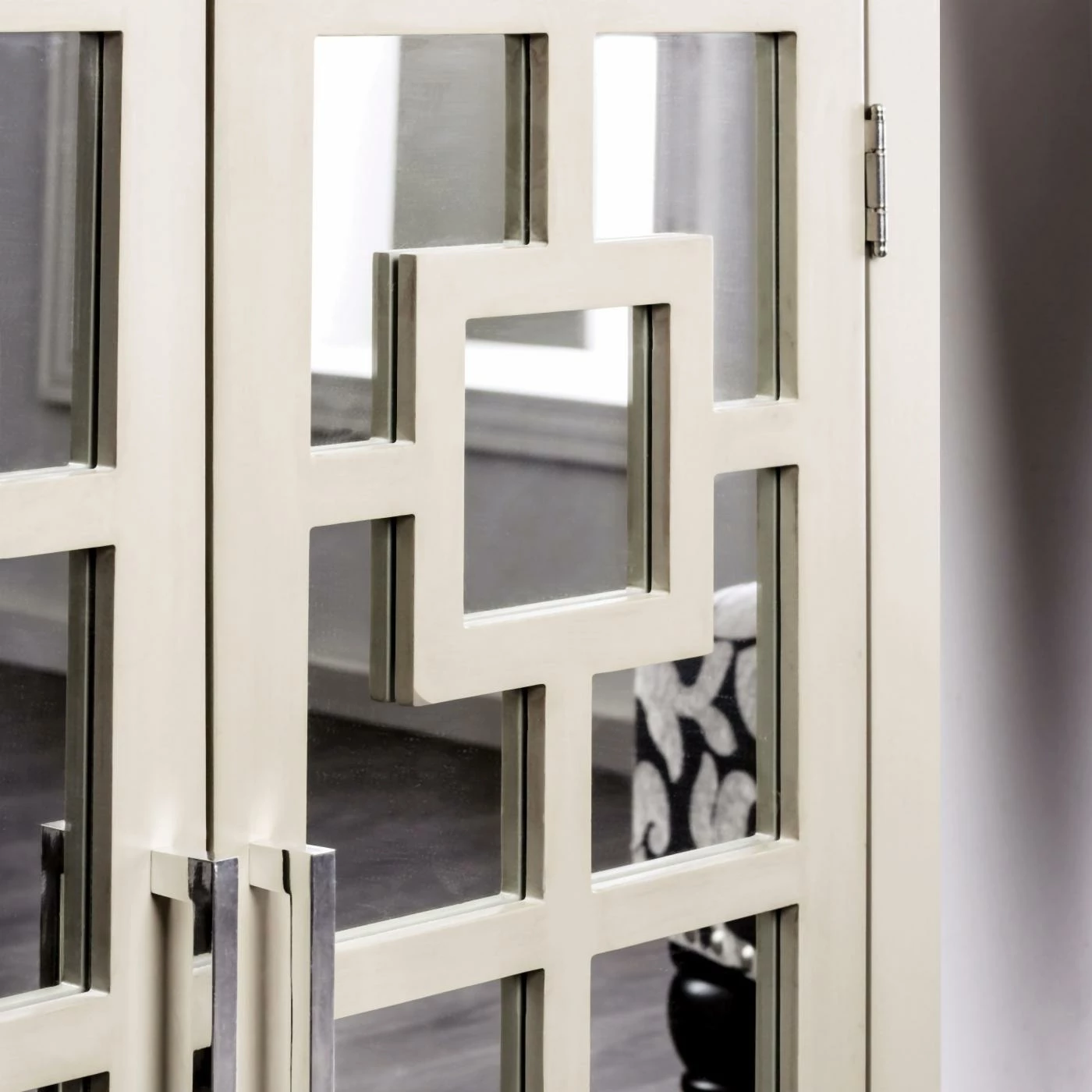 Cheap ๐ Assembly Required Accent Cabinets & Decorative Chests Furniture Of America Eradynne Contemporary Style Double Door Hallway Cabinet ๐ - Image 3