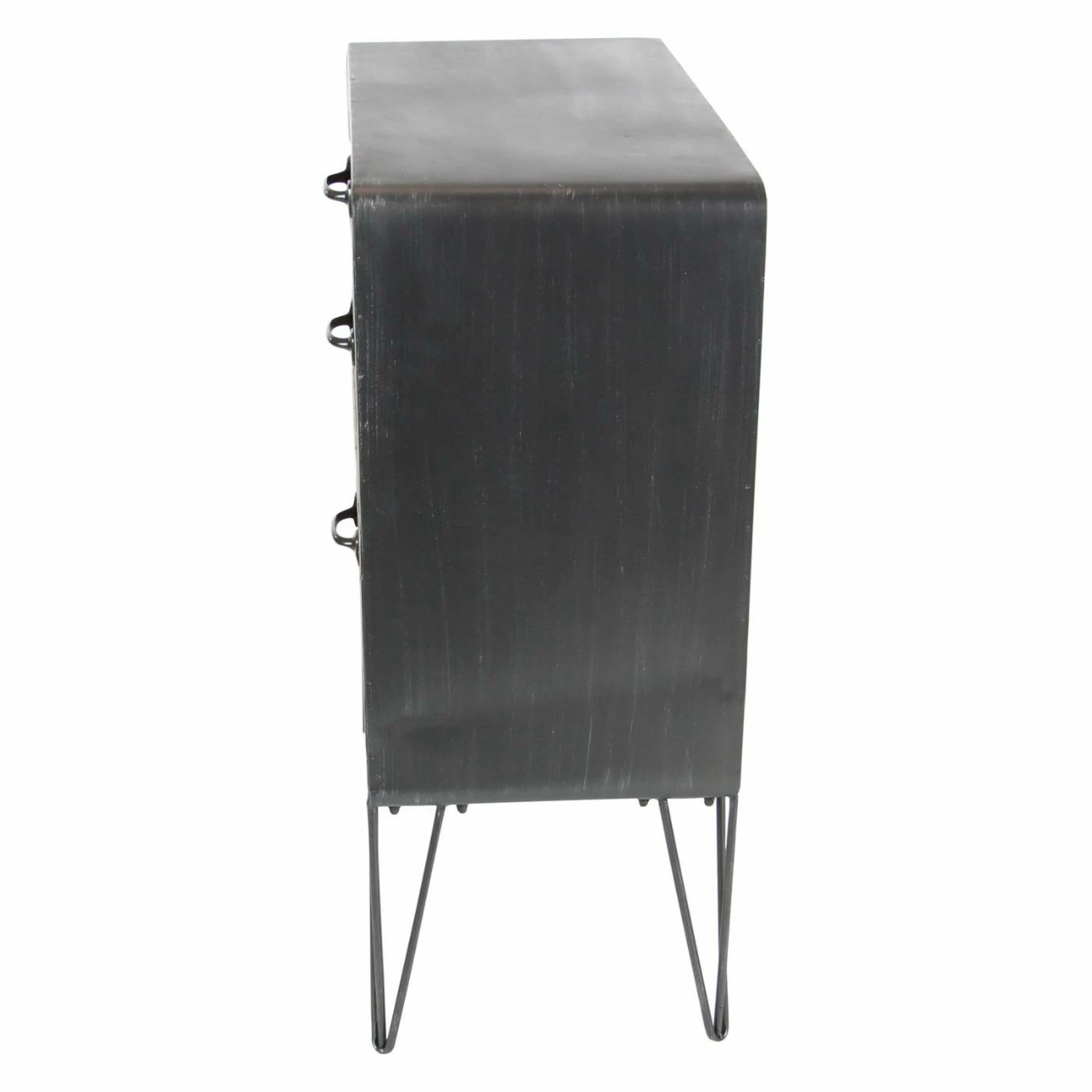 Coupon π Assembly Required Accent Cabinets & Decorative Chests DecMode Chevron Wood Decorative Chest π₯° - Image 3