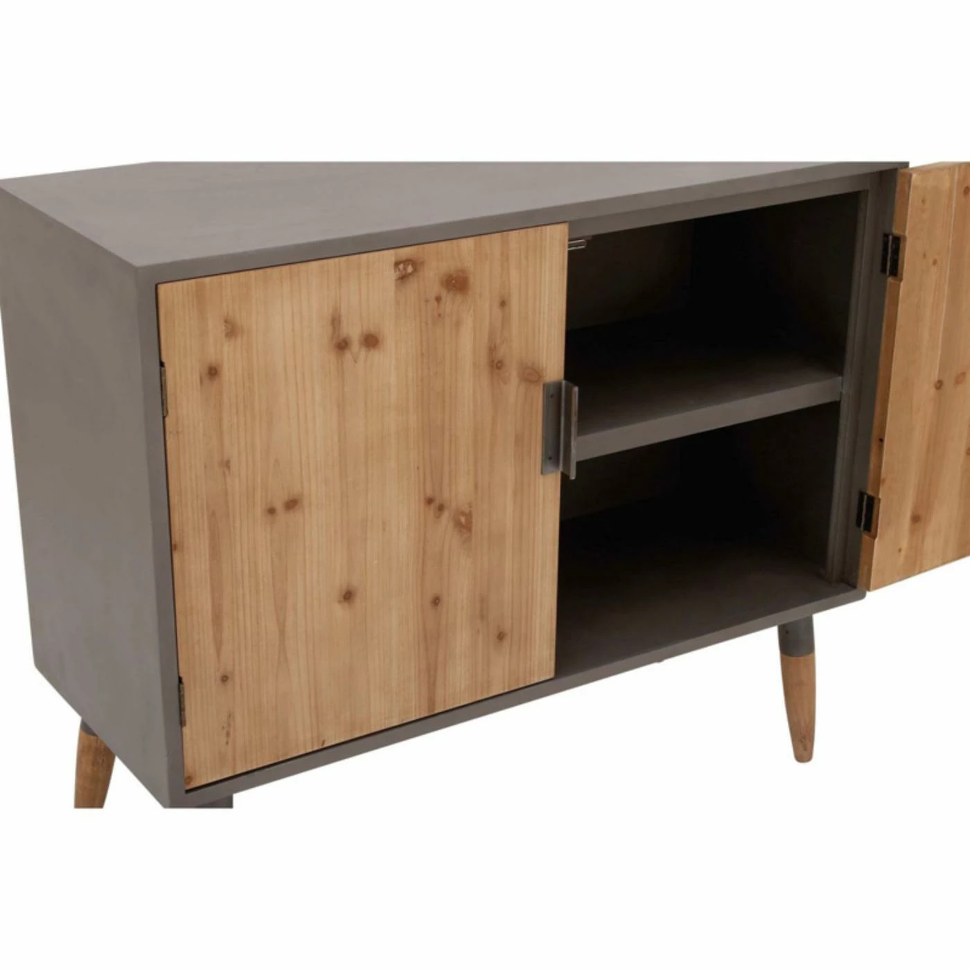 Cheapest π₯° Assembly Required Accent Cabinets & Decorative Chests DecMode Two-Tone Wooden Cabinet βοΈ - Image 3