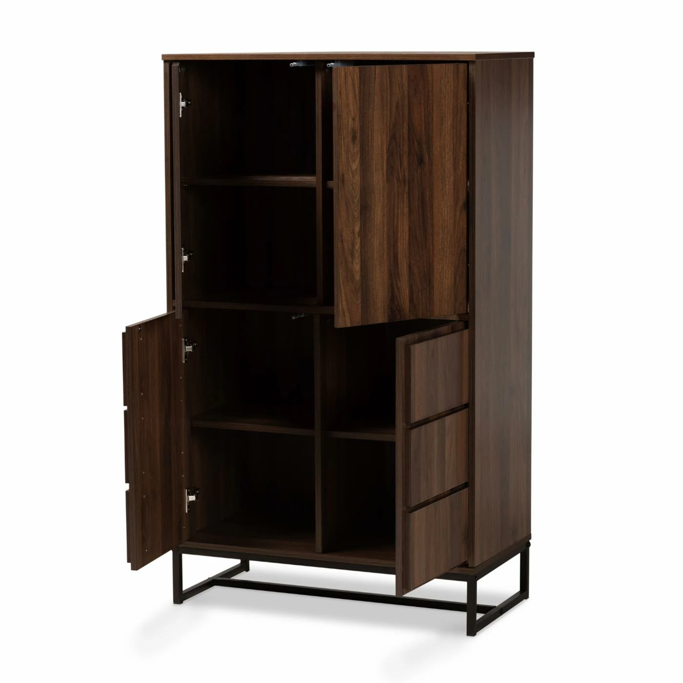 Brand new π₯ Baxon Studio Assembly Required Accent Cabinets & Decorative Chests Baxton Studio Neil Storage Cabinet π - Image 3