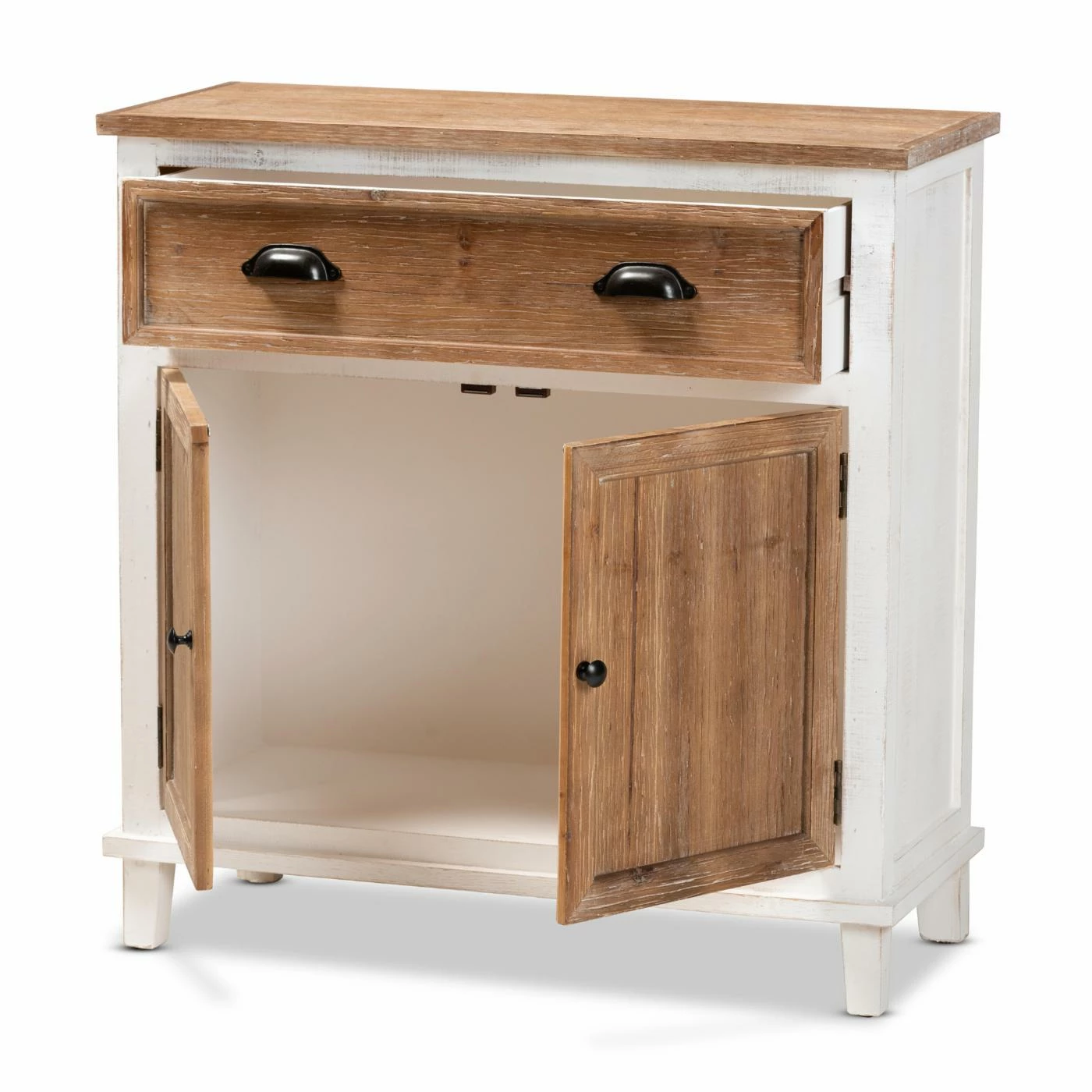 Deals π Baxon Studio Fully Assembled Accent Cabinets & Decorative Chests Baxton Studio Glynn Accent Cabinet β - Image 3