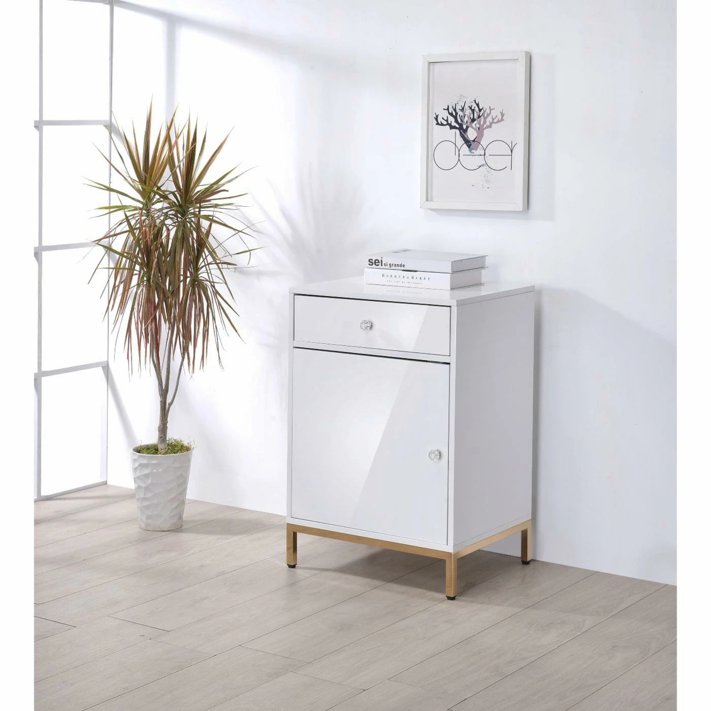 Best reviews of ๐ Assembly Required Accent Cabinets & Decorative Chests Acme Furniture Ottey 1 Drawer Decorative Cabinet ๐ฅ - Image 2