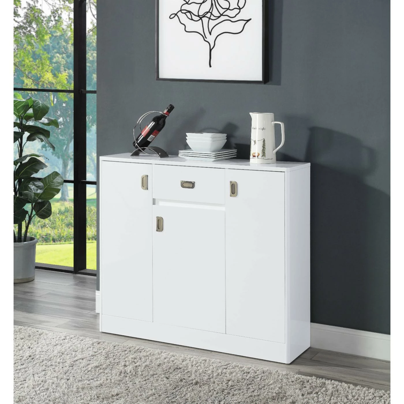 Budget β€οΈ Assembly Required Accent Cabinets & Decorative Chests Acme Furniture Pagan Server π― - Image 2