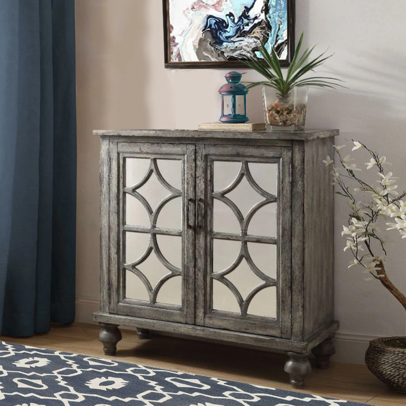 Promo π― Assembly Required Accent Cabinets & Decorative Chests Benzara Accent Chest With 2 Doors π - Image 2