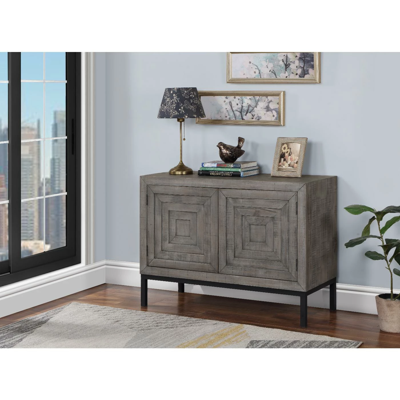 Cheapest ✨ Fully Assembled Accent Cabinets & Decorative Chests Coast To Coast Imports Tradewind 2 Door Accent Cabinet 🔥 - Image 2