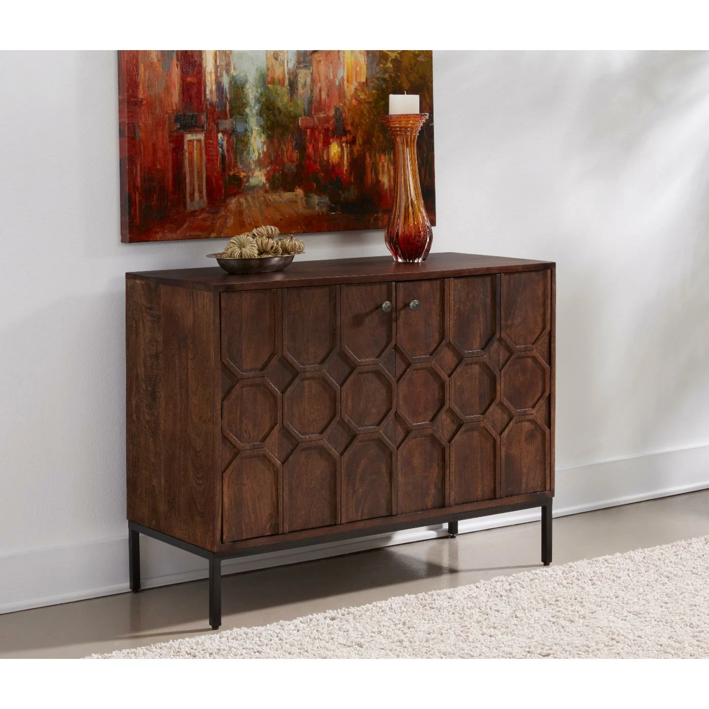 Top 10 โจ Fully Assembled Accent Cabinets & Decorative Chests Coast To Coast Imports Dexter 2 Door Accent Cabinet ๐ - Image 2
