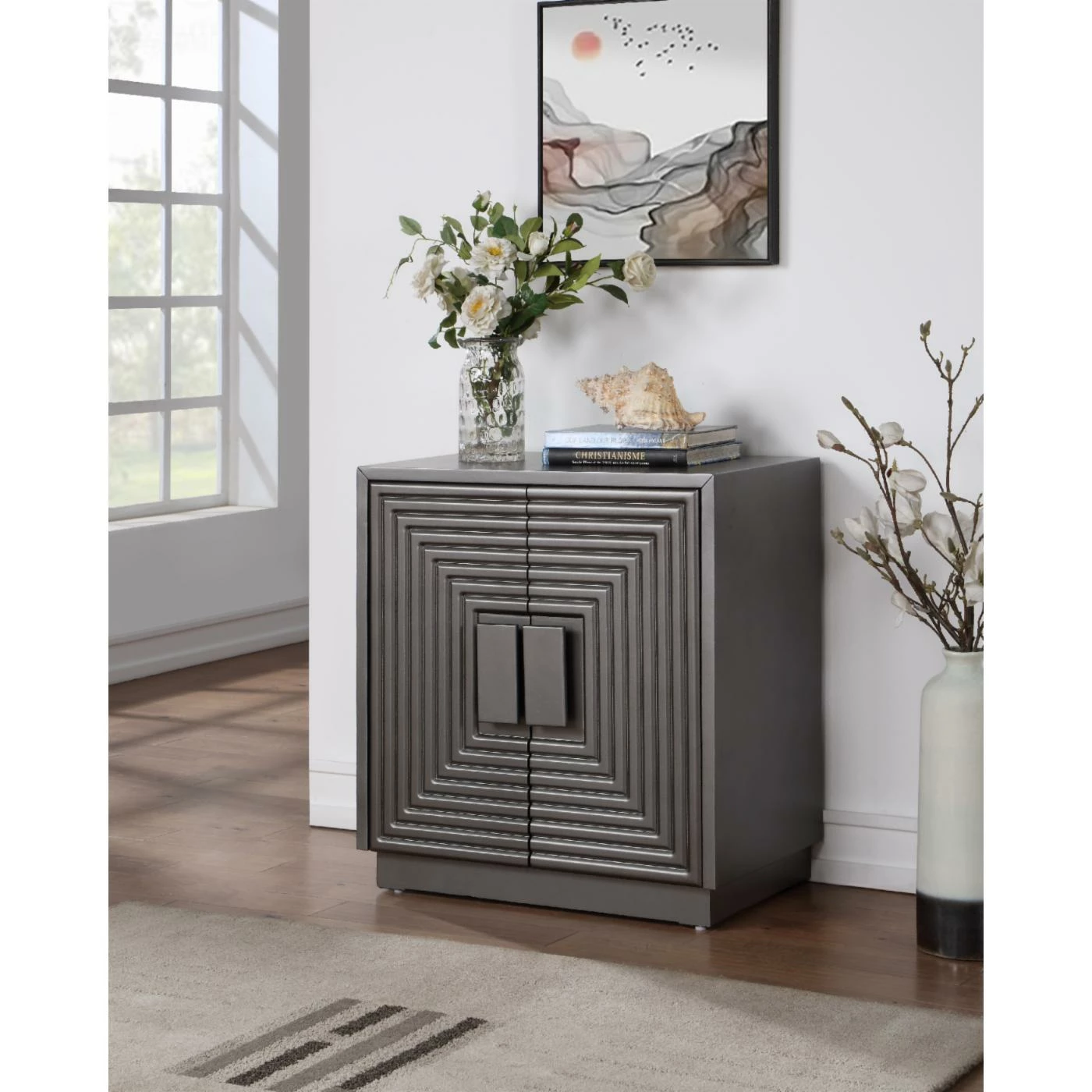 Best reviews of 🥰 Fully Assembled Accent Cabinets & Decorative Chests Coast To Coast Imports Corridors 2 Door Accent Cabinet 🔥 - Image 2
