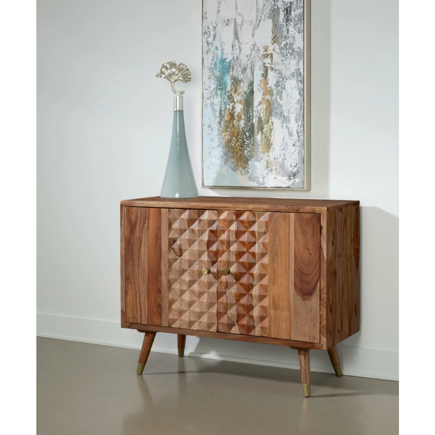 Flash Sale ๐ Some Assembly Required Accent Cabinets & Decorative Chests Coast To Coast Imports Brownstone 2 Door Accent Cabinet ๐ - Image 2