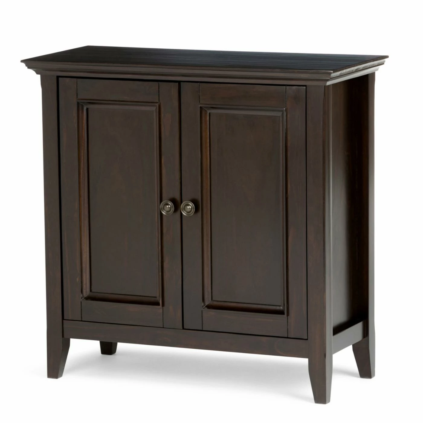 Cheapest 👍 Brooklyn & Max Assembly Required Accent Cabinets & Decorative Chests Brooklyn + Max Washington Pine Wood 2 Door Storage Cabinet 😀 - Image 2