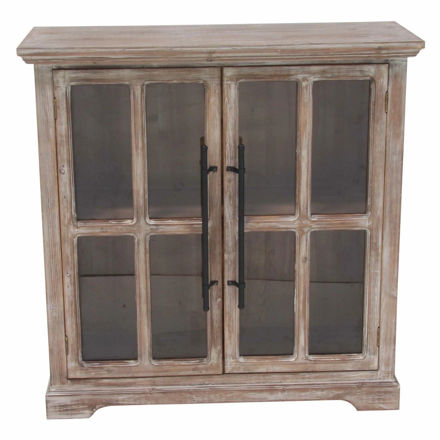 Flash Sale π Fully Assembled Accent Cabinets & Decorative Chests DecMode Traditional 2 Door Wooden Rectangular Cabinet β - Image 2