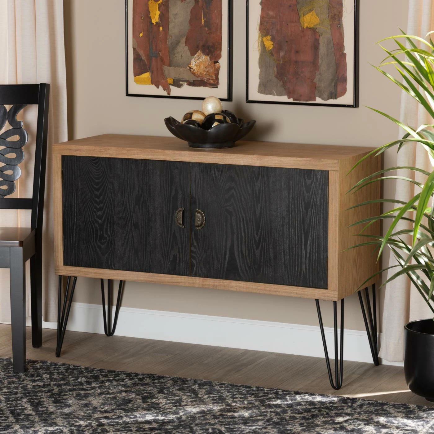 Deals ๐ Baxon Studio Assembly Required Accent Cabinets & Decorative Chests Baxton Studio Denali Storage Cabinet โค๏ธ - Image 2