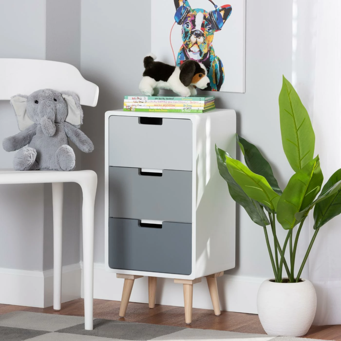 Buy π Baxon Studio Assembly Required Accent Cabinets & Decorative Chests Baxton Studio Bairn Storage Chest π - Image 2