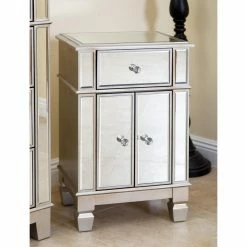 Coupon 😉 Some Assembly Required Accent Cabinets & Decorative Chests Abbyson Shirley Accent Table 💯