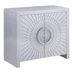 Best deal 🌟 Wicker Accent Cabinets & Decorative Chests Acme Furniture Cicero 2-Door Accent Cabinet 🎉