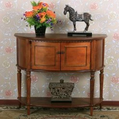 Best deal 🔔 Some Assembly Required Accent Cabinets & Decorative Chests All Things Cedar 2 Door Console Table 🌟