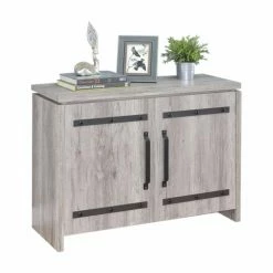 Best Sale ⌛ Assembly Required Accent Cabinets & Decorative Chests Benzara Wood Accent Cabinet 🛒