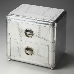 Best Pirce 🛒 Fully Assembled Accent Cabinets & Decorative Chests Butler Specialty Industrial Chic Midway Side Table 👍