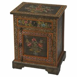 Cheap 😍 Fully Assembled Accent Cabinets & Decorative Chests Butler Specialty Bihar Hand Painted Accent Chest ⭐
