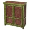 Hot Sale 🔔 Fully Assembled Accent Cabinets & Decorative Chests Butler Specialty Disha Hand Painted Accent Chest 🌟