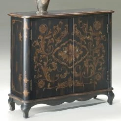 Outlet ✨ Butler Specialty Fully Assembled Accent Cabinets & Decorative Chests Butler Console Chest - European Black 😍