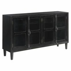 Discount 🧨 Assembly Required Accent Cabinets & Decorative Chests Coaster Furniture Glass Door Accent Cabinet 🔔