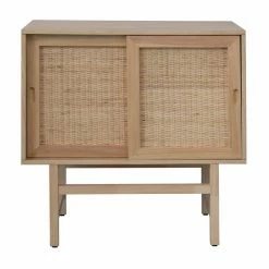 Hot Sale 💯 Some Assembly Required Accent Cabinets & Decorative Chests Bloomingville Coastal Sliding Door Accent Cabinet 🎁