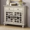 Hot Sale 💯 Some Assembly Required Accent Cabinets & Decorative Chests Coast To Coast 2 Drawer 2 Door Cabinet 🎁
