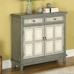 Budget 👍 Some Assembly Required Accent Cabinets & Decorative Chests Coast To Coast Vintage Inspired 2 Door Cabinet 🤩