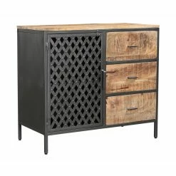 Budget 🌟 Fully Assembled Accent Cabinets & Decorative Chests Coast To Coast Imports Trellis 1 Door/3 Drawer Accent Cabinet 🔥