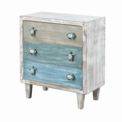 Best Pirce 👍 Wood Accent Cabinets & Decorative Chests Coast To Coast Imports Tide Pool 3 Drawer Accent Chest 🌟